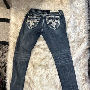 Rock Revival Women's Dark Blue Skinny Jeans